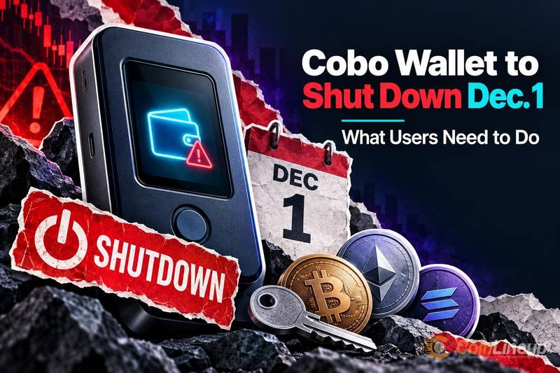 Cobo Wallet полностью прекратит работу 1 декабря: что нужно сделать пользователям