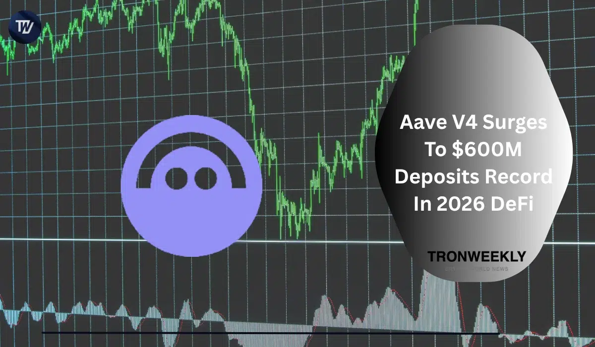 Aave V4 passeert $600 miljoen aan stortingen en bereikt nieuw record