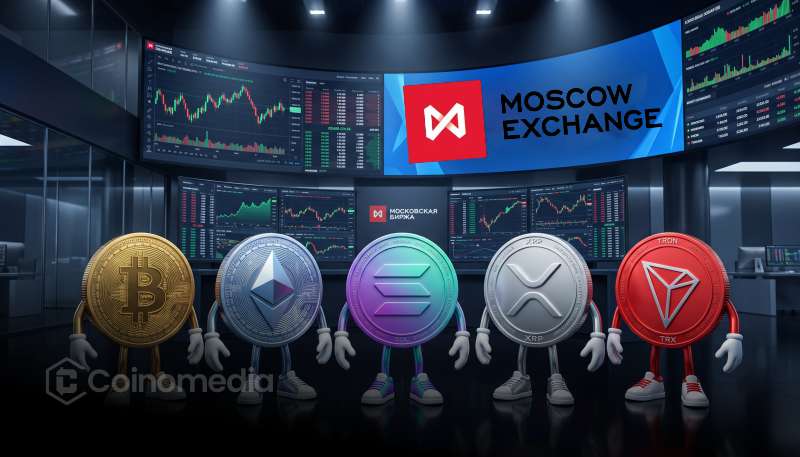 MOEX uruchomi kontrakty perpetual futures na BTC, ETH, SOL, XRP i TRX 22 września