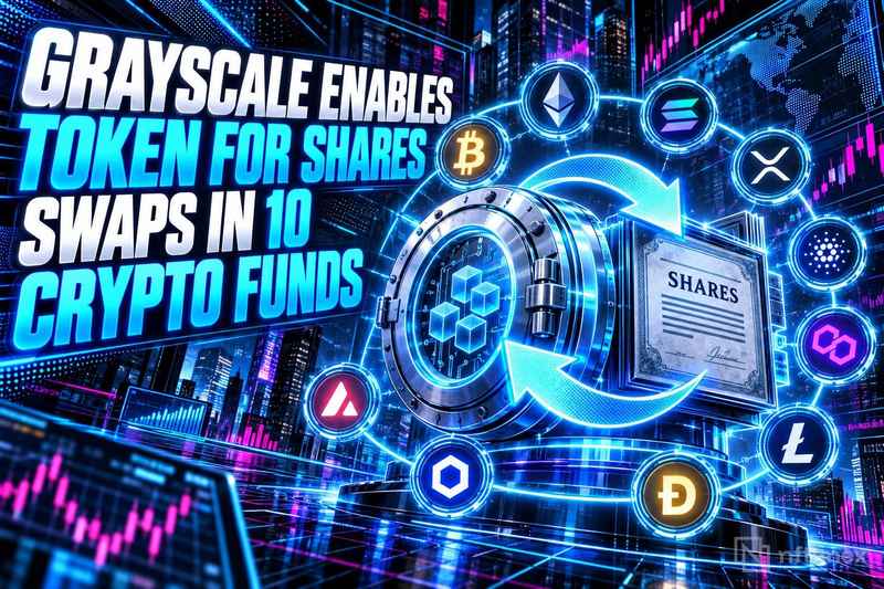 Grayscale разрешила обмен токенов на паи в 10 криптовалютных фондах