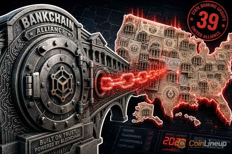 BankChain Alliance Targets 2027 U.S. Blockchain Launch Backed by 39 State Banking Groups