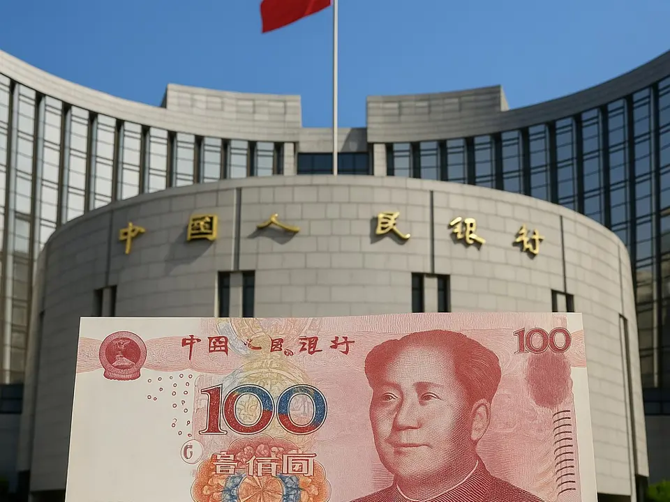 中国人民银行将今日美元/人民币中间价设为6.7807，强于市场预期的6.7167