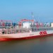 OOCL battezza la seconda portacontainer a doppio alimentazione a metanolo