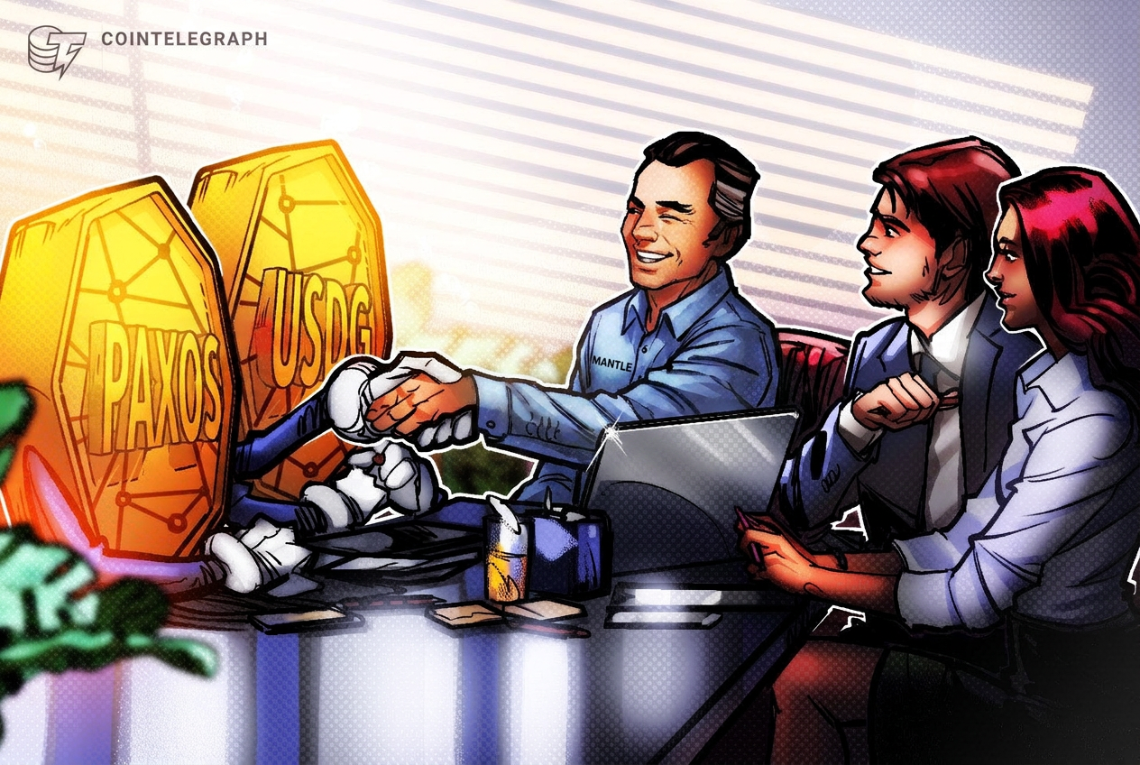 Paxos-issued USDG Goes Live Natively on Mantle as Network Joins Global Dollar Network
