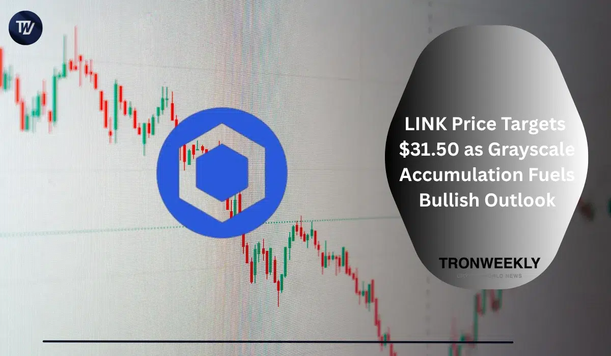 LINK нацелен на $31,50: накопления Grayscale и интеграция с Coinbase поддерживают бычий прогноз