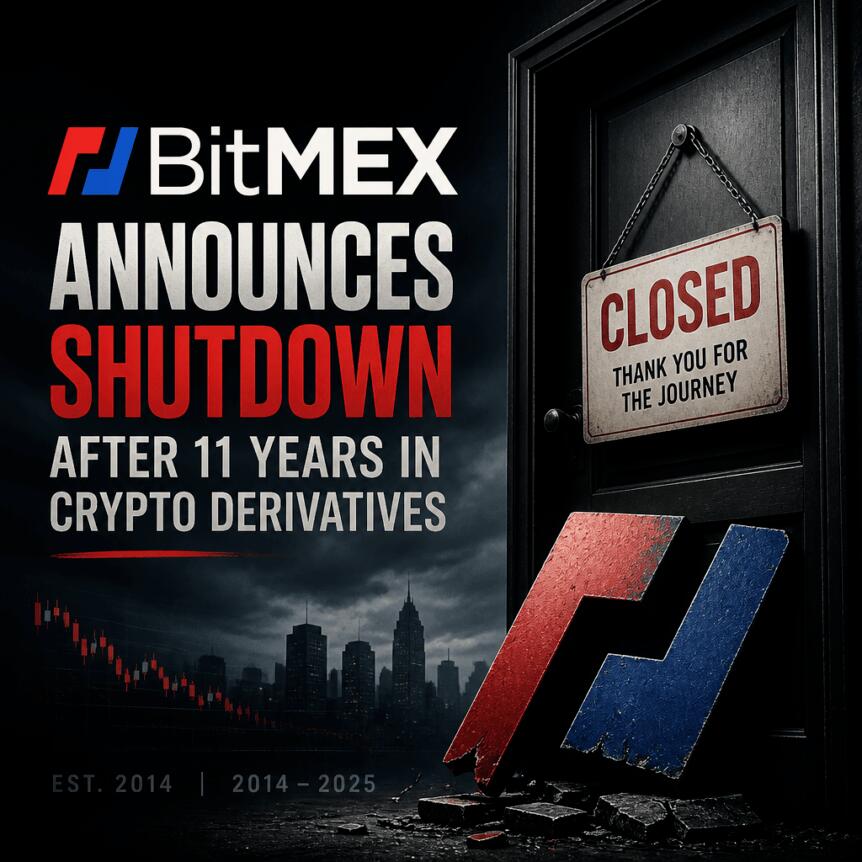 BitMEX chiuderà le operazioni di trading dopo 11 anni nei derivati cripto