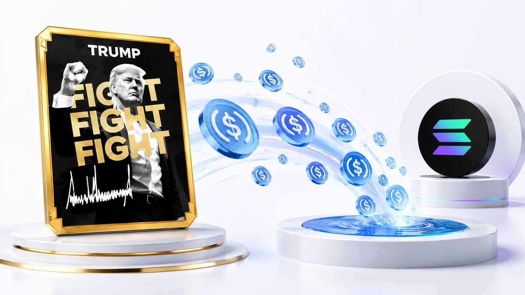 I wallet collegati a Trump prelevano 3,39 milioni di USDC dalla liquidità di TRUMP mentre il token rimbalza