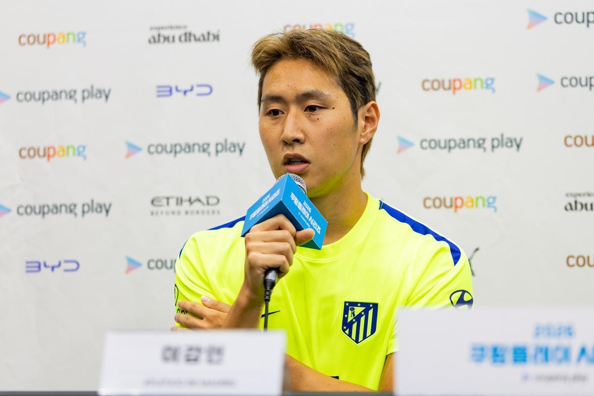 Lee Kang-in promette di dare il '120 per cento' mentre si prepara al debutto con l'Atletico Madrid contro il Manchester City