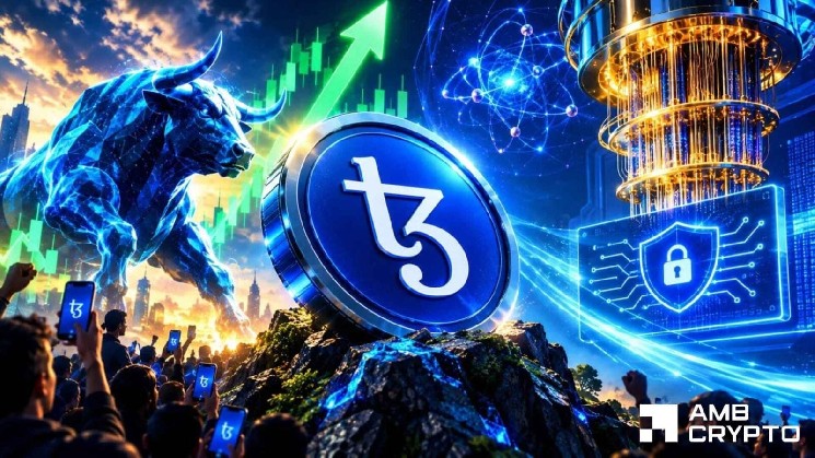 Tezos Jumps 30% to Four-Month High as Post-Quantum Code Goes Live