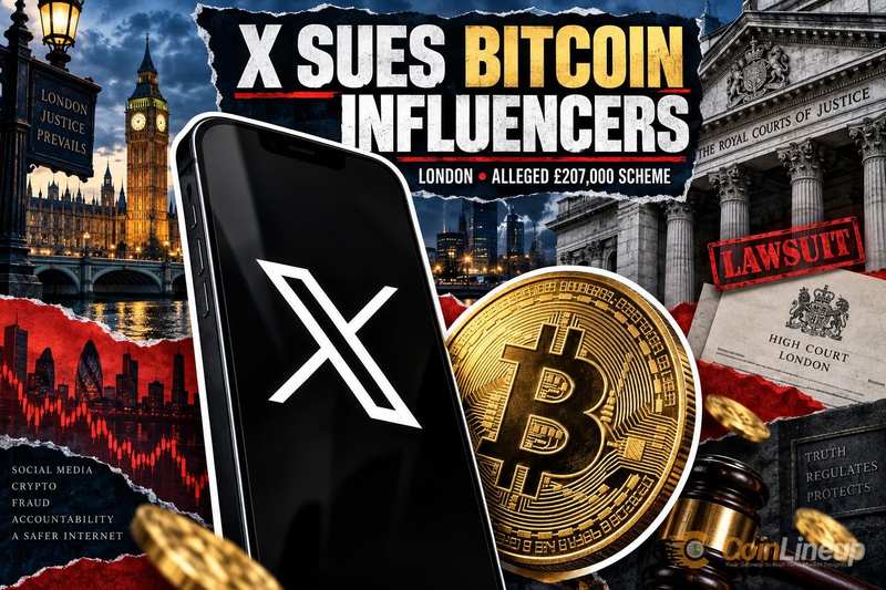 X подала в суд на биткоин-инфлюенсеров в Лондоне из-за предполагаемой схемы на £207 000