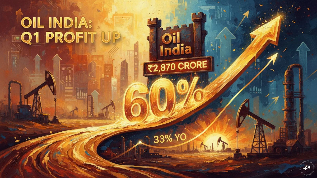Oil Indiaの第1四半期利益、増収とマージン改善で60%急増
