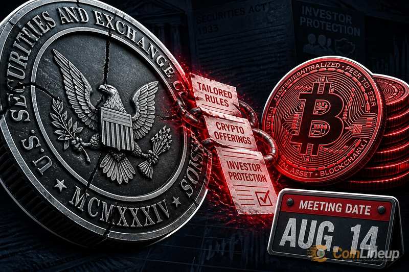 La SEC fissa per il 14 agosto una riunione aperta per esaminare regole su misura per le offerte crypto