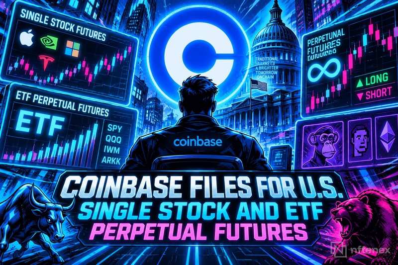 Coinbase、米国の個別株・ETF型パーペチュアル先物のためにCFTCに申請