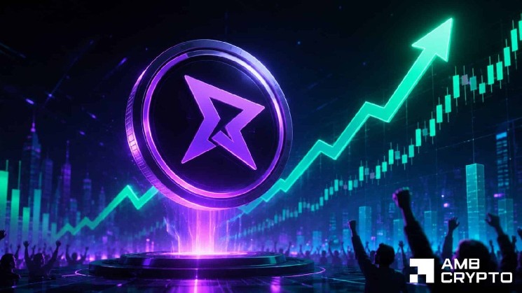 RaveDAO上涨16%，投机和现货需求双双上升
