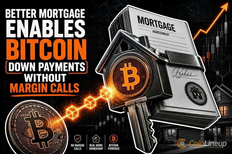Better Mortgage pozwala kwalifikującym się nabywcom użyć Bitcoina na wkład własny bez wezwań do dopłaty