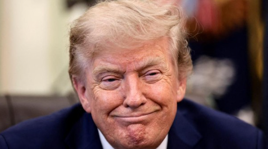 Trump Claims He Made Hundreds of Billions on Stocks for the U.S., Offers No Evidence