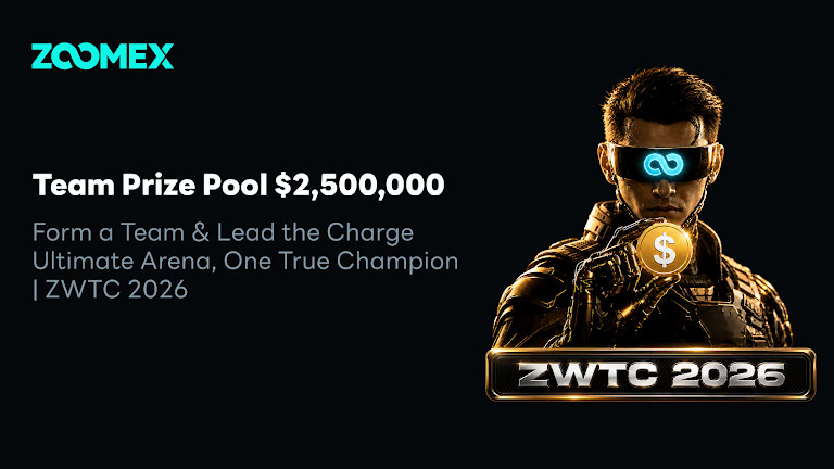 Zoomex запускает ZWTC 2026 с призовым фондом до 5 млн USDT