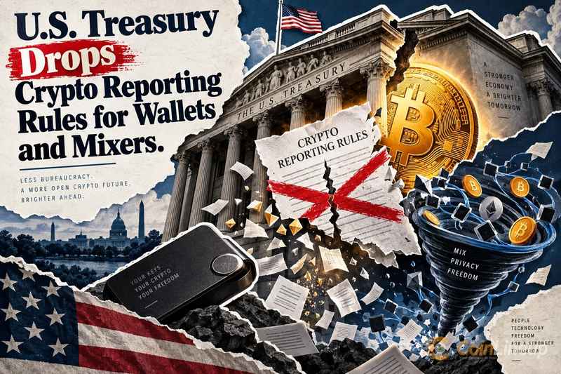 Il Tesoro USA ritira le proposte di norme di reporting crypto per wallet e mixer