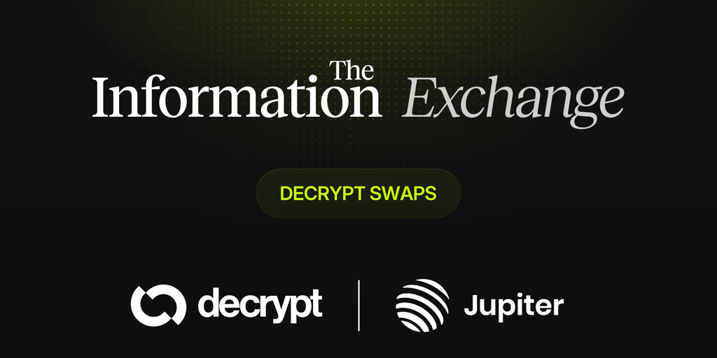 Decrypt incorpora a Jupiter para llevar el trading directo a The Information Exchange