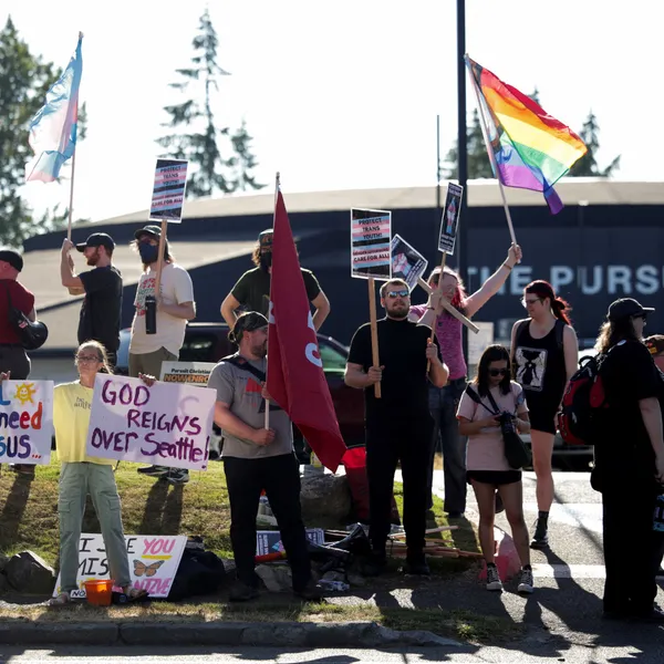 Online dispute follows interruption at Erika Kirk church event in Washington