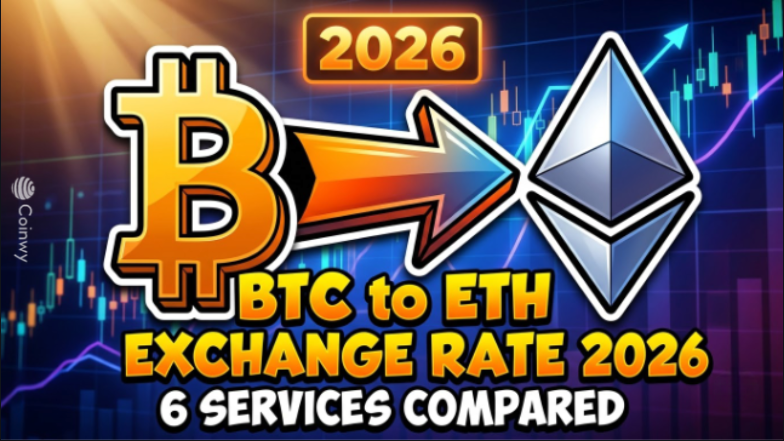 Курс обмена BTC на ETH в 2026 году: сравнение шести сервисов обмена