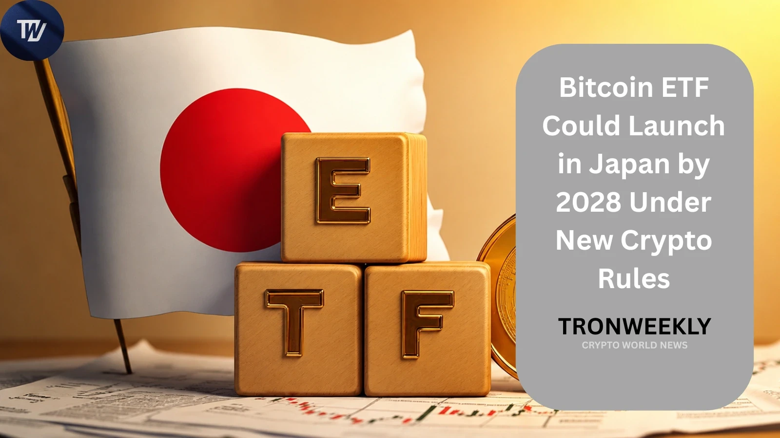 Le Japon se rapproche de son premier Bitcoin ETF pour 2028 dans le cadre d'une nouvelle législation crypto