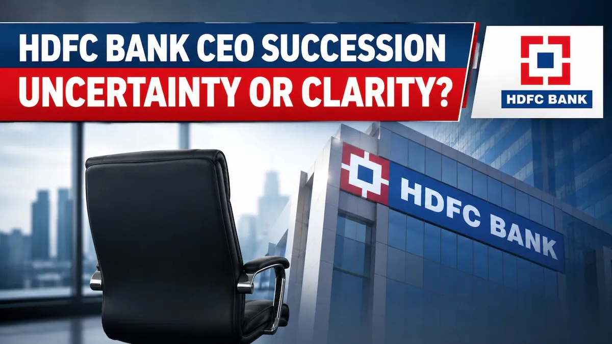 Аналитики разделились по поводу HDFC Bank после отказа Sashidhar Jagdishan от повторного назначения