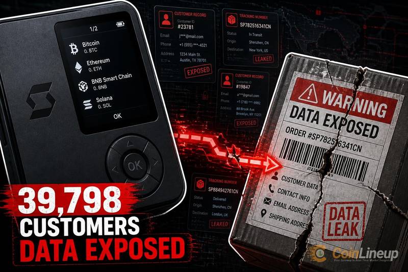 SafePal: la falla nel tracciamento degli ordini ha esposto i dati di 39.798 clienti