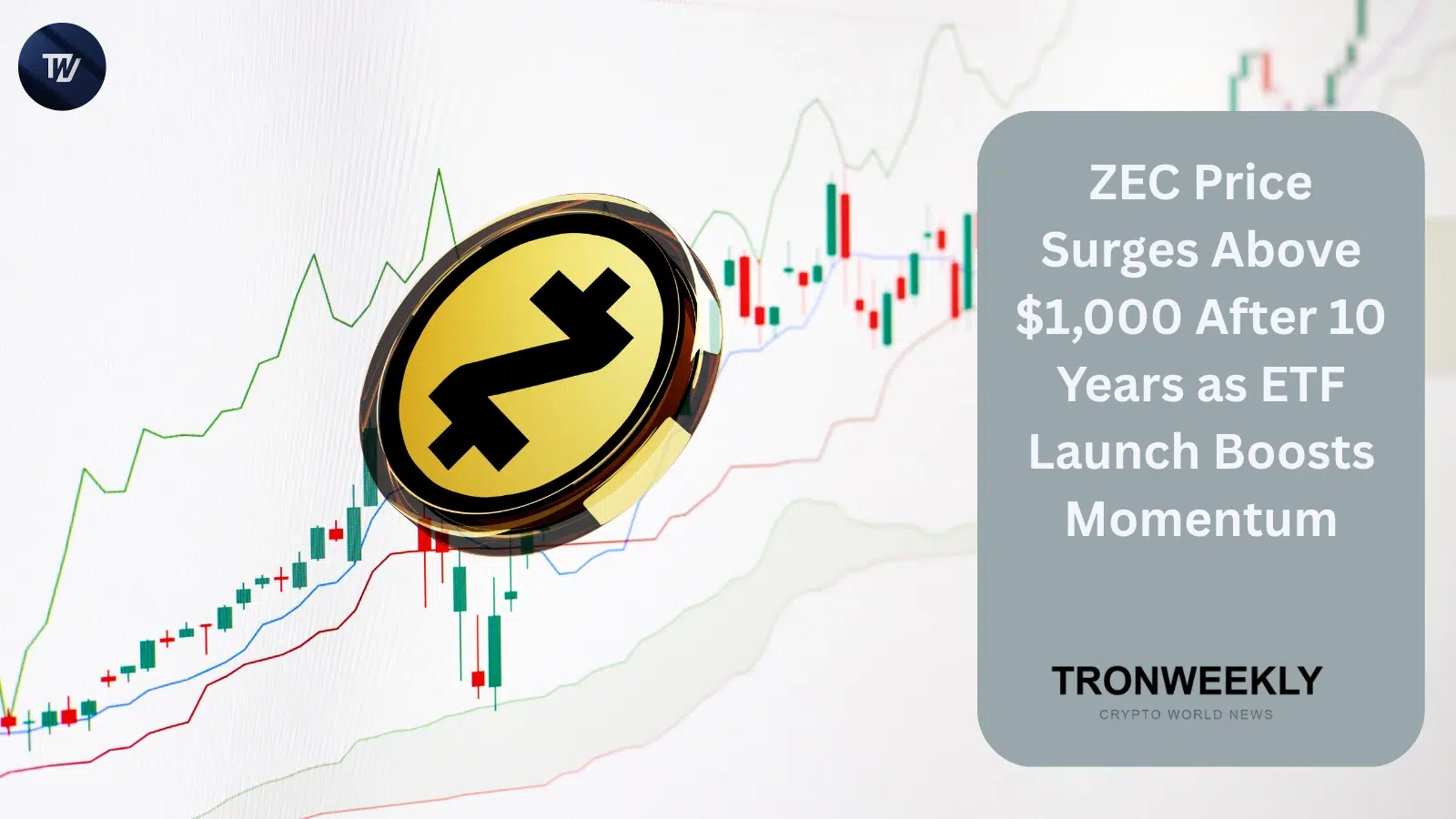 Zcash Hits New All-Time High Territory Above $1,000 as Grayscale ETF Launch Fuels Momentum