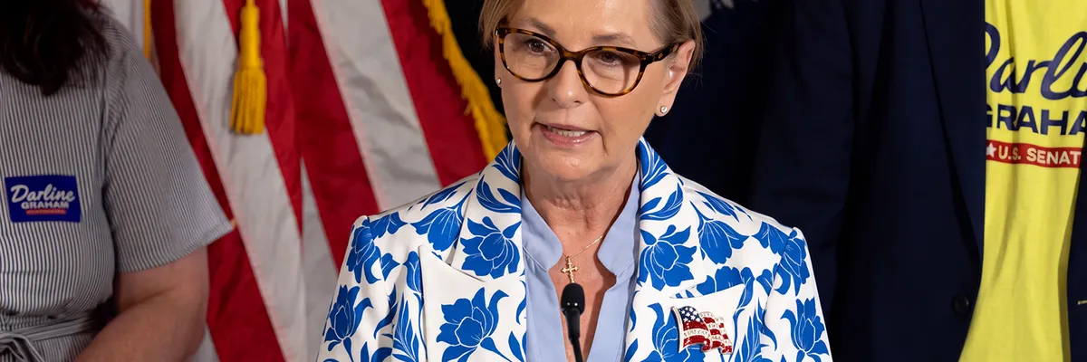 Fox News verlaagt Senaatsrace South Carolina naar 'waarschijnlijk Republikeins' nu Trump $5 miljoen besteedt aan advertenties voor Darline Graham