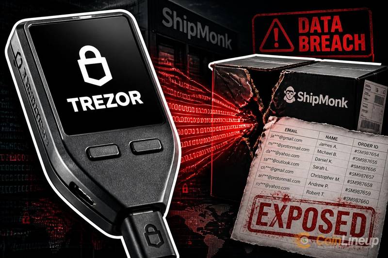 Trezor 披露 ShipMonk 外洩事件:13,689 名買家資料曝光,其中 11,742 筆包含配送地址