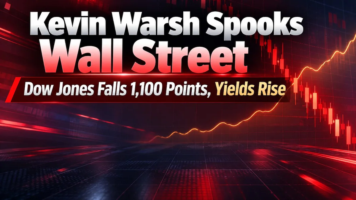 Dow Jones Plunges 1,100 Points in Worst Session Since April 2025 Amid Inflation Fears and Oil Price Surge