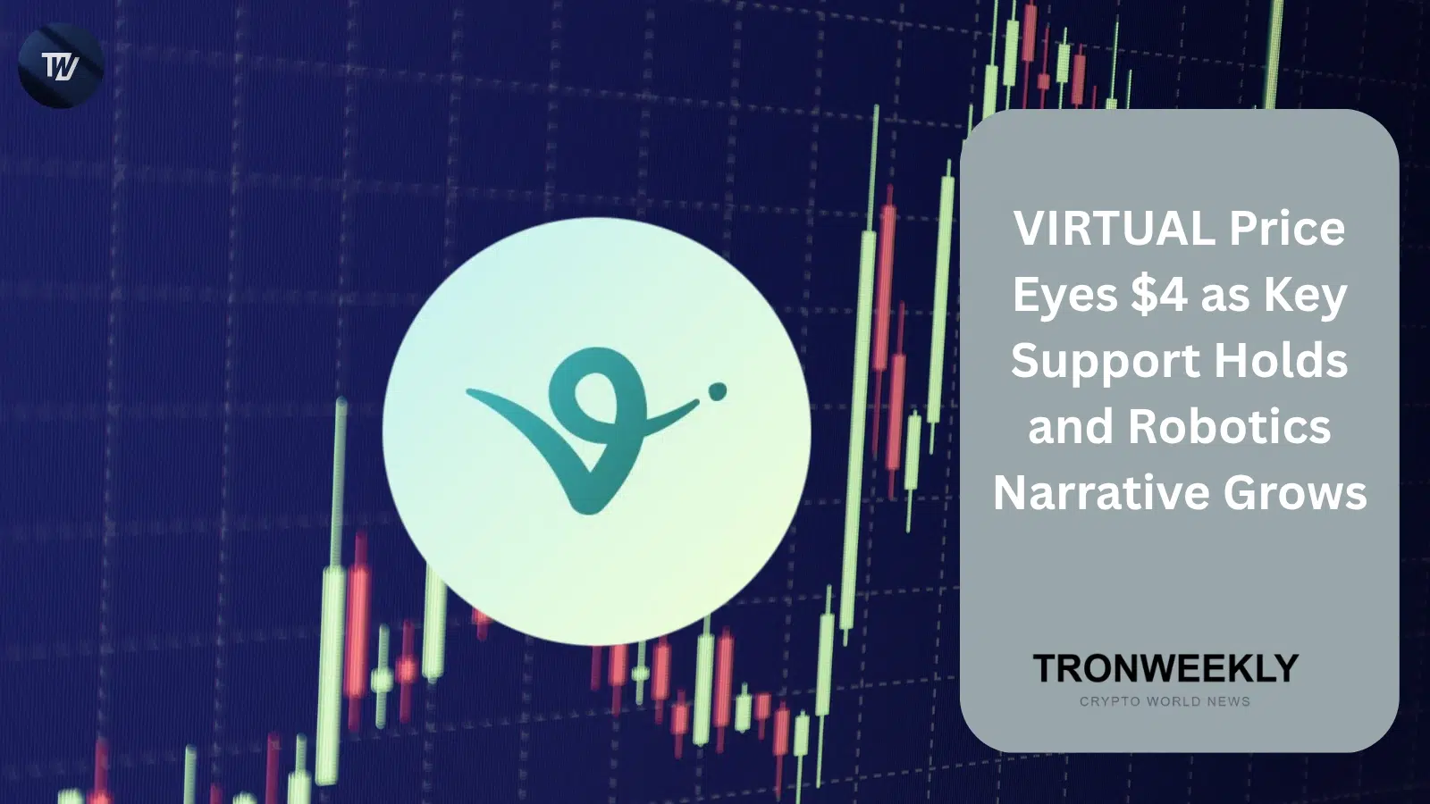 Le VIRTUAL vise les 4 $ alors que le support clé tient et que le narratif robotique se renforce