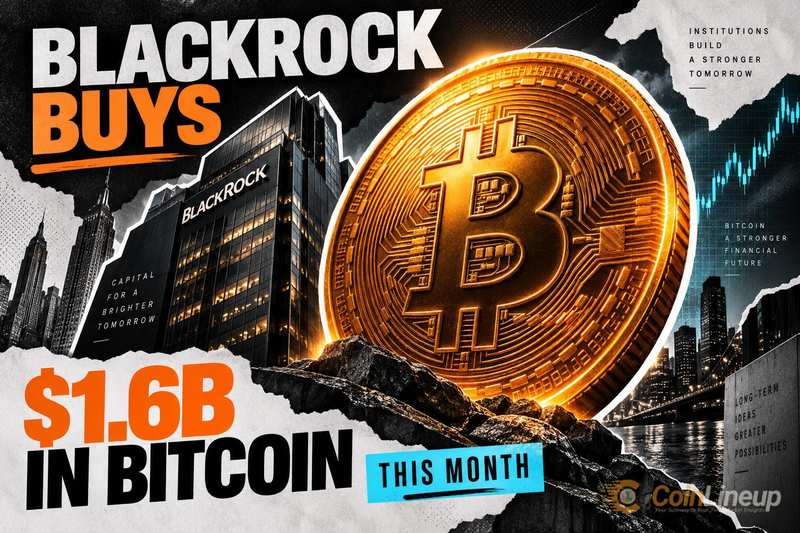BlackRock avrebbe accumulato 1,6 miliardi di dollari in Bitcoin questo mese