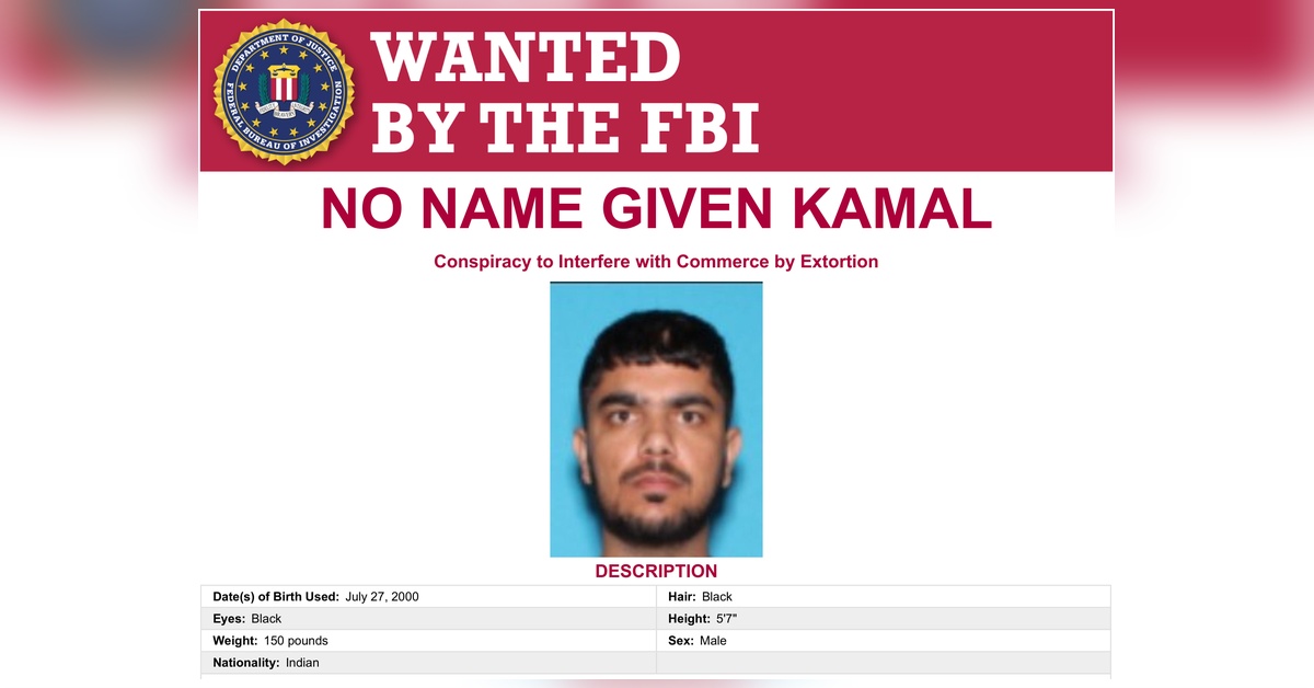 El FBI busca a “No Name Given Kamal” en una investigación vinculada a redes de transporte por camión