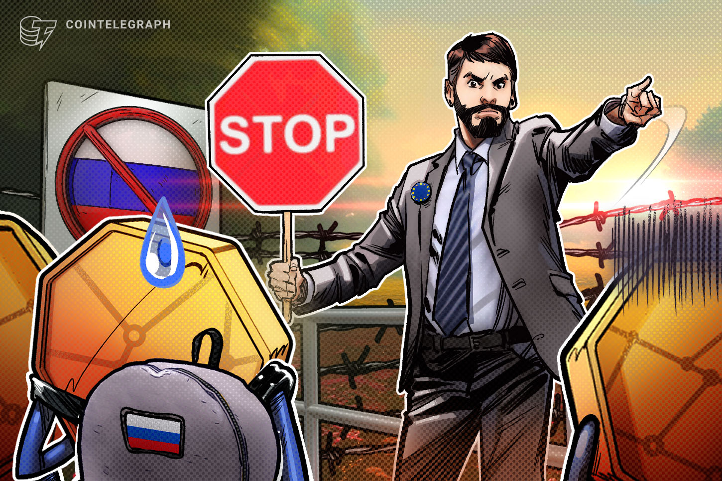 ЕС добавил криптобиржу HTX в санкционный пакет против России