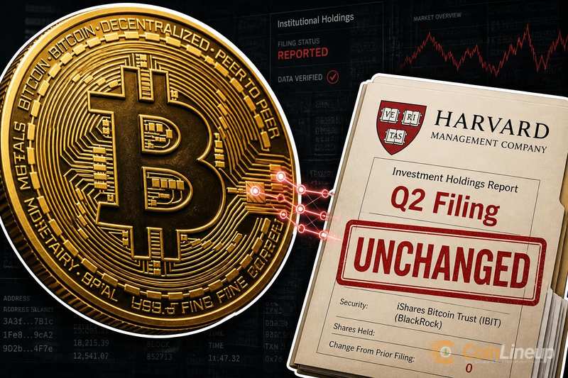 Гарвард оставил долю в биткоин-ETF BlackRock IBIT без изменений во втором квартале