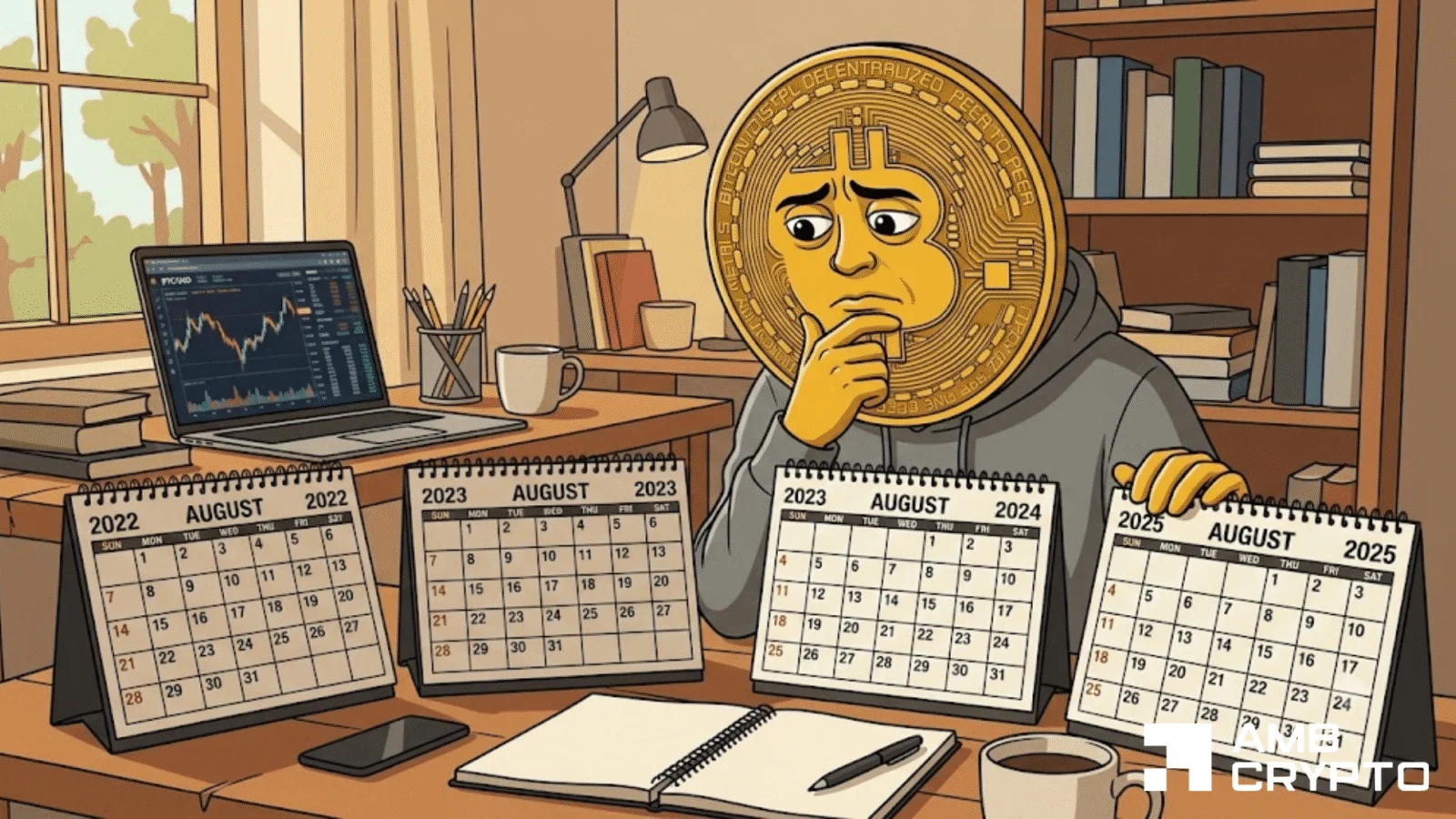 Долгосрочные держатели Bitcoin накапливают монеты, тогда как исторические данные за август указывают на возможный ретест $52K