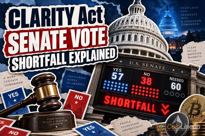CLARITY Act senza i voti necessari al Senato: le regole sul rendimento degli stablecoin dividono i sostenitori