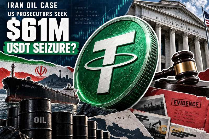 Amerikaanse aanklagers eisen $61 miljoen in USDT in Iraanse oliezaak