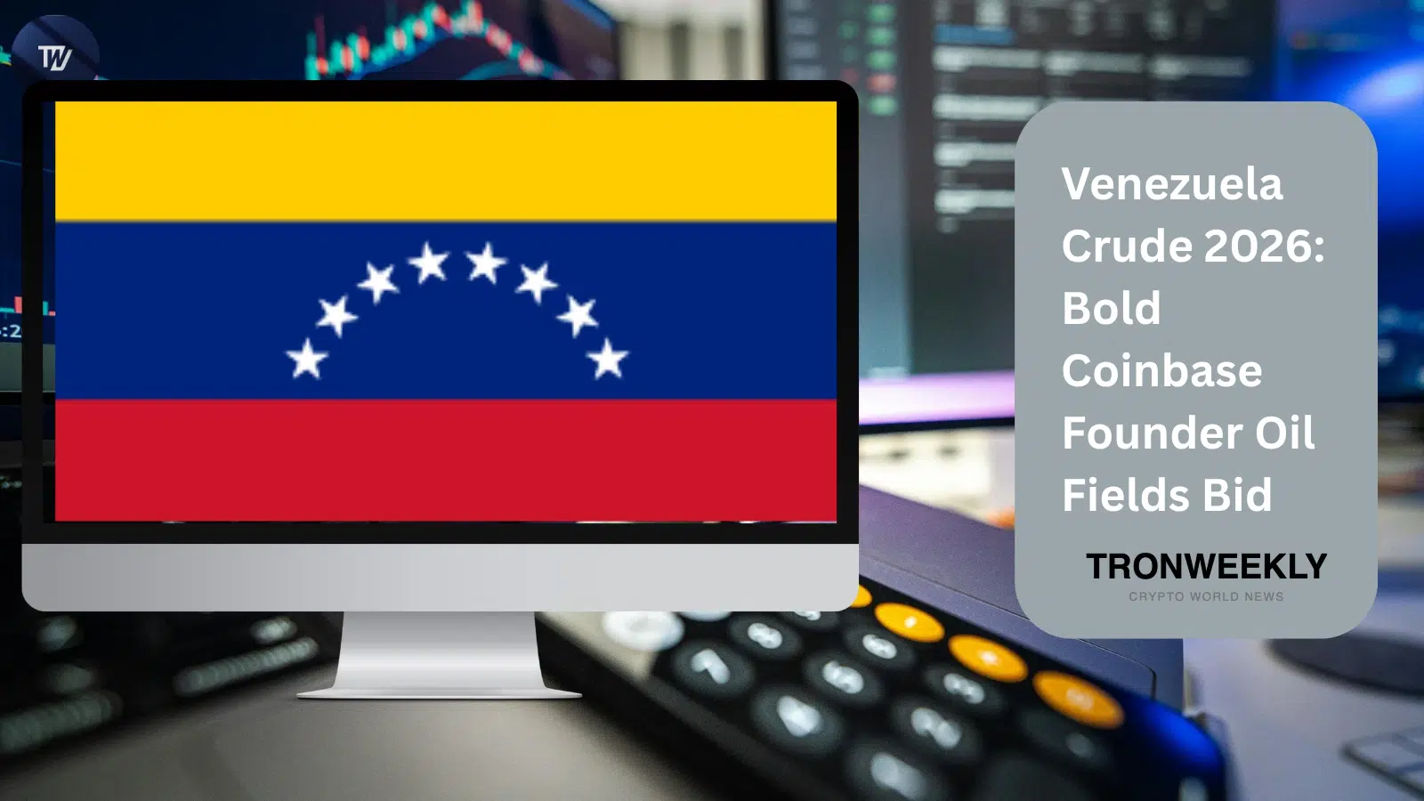 Coinbase-Mitgründer Fred Ehrsam bietet Berichten zufolge um mindestens drei venezolanische Ölfelder