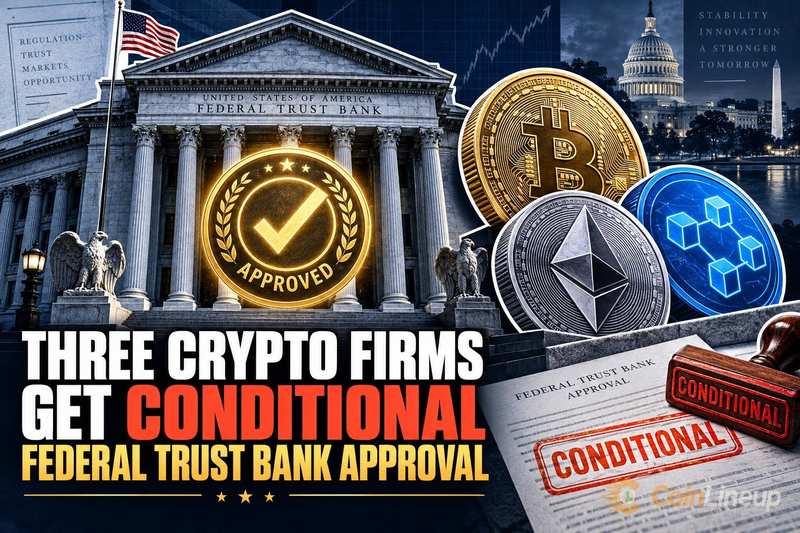 OCC Grants Conditional National Trust-Bank Approvals to Three Crypto Firms
