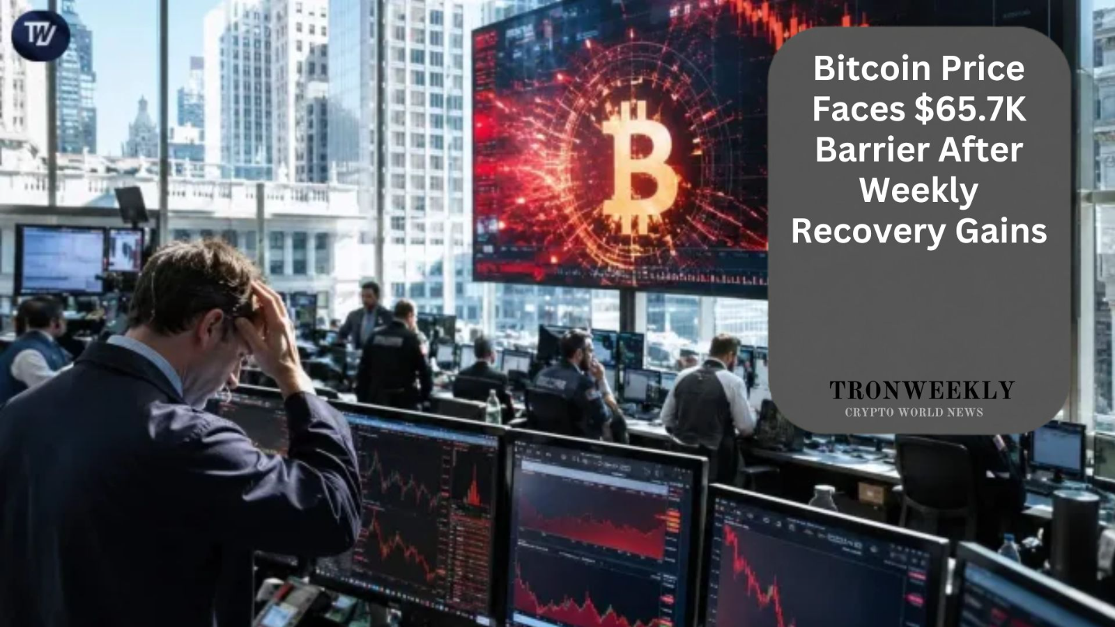 ビットコイン、週次回復の進展に伴い65,700ドルの抵抗線に直面