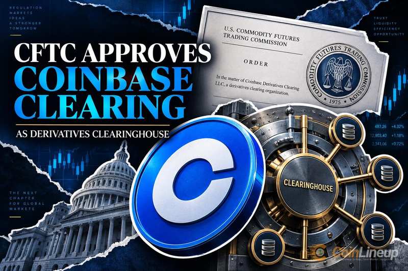 CFTC keurt Coinbase Clearing goed als geregistreerde derivatives-clearinghouse