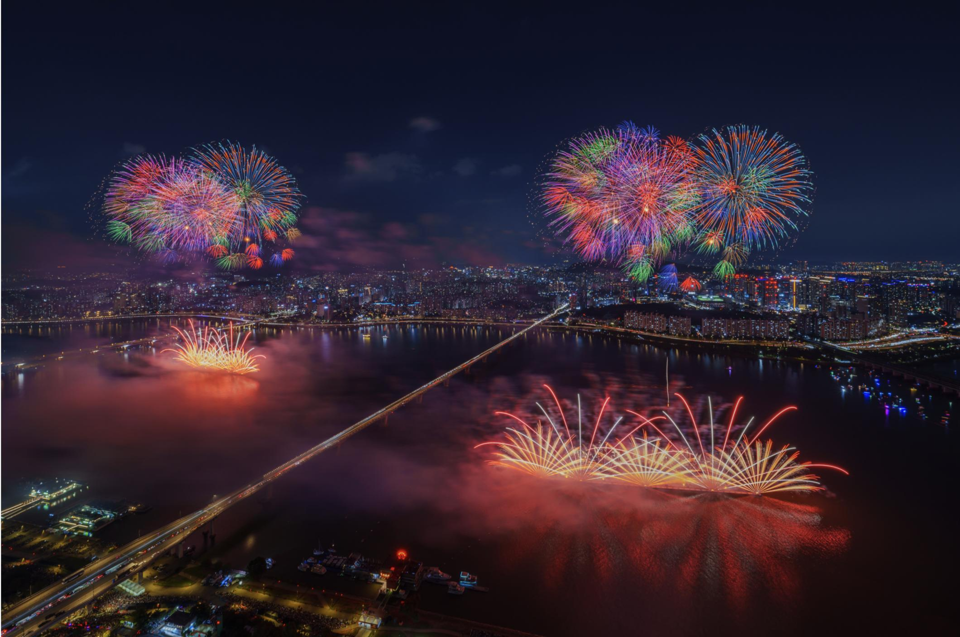Seúl desplegará 6.800 efectivos de seguridad para el Festival Internacional de Fuegos Artificiales de dos días