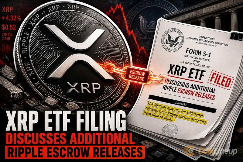 XRP ETF Filing Mentions Additional Ripple Escrow Releases
