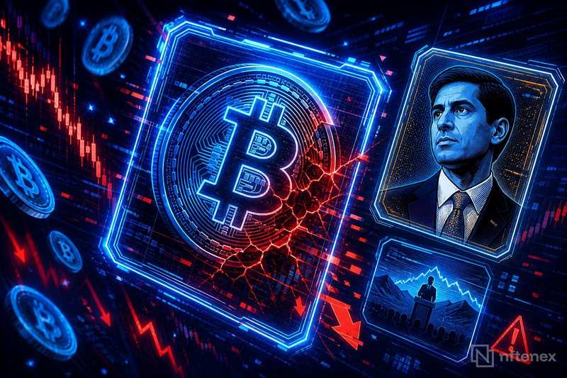 Bitcoin Drops Below $77K as Kevin Warsh's Jackson Hole Speech Shifts September Rate Expectations