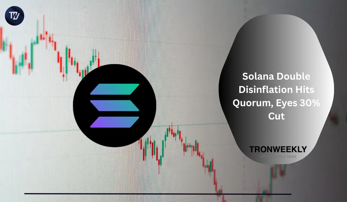 Solana's dubbele disinflatievoorstel SGP-0002 bereikt quorum, mikt op 30%-verlaging
