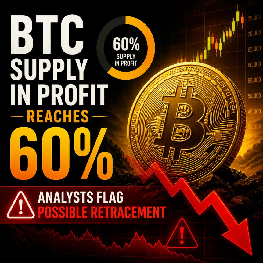 Bitcoin Supply in Profit Reaches 57.5%, but CryptoQuant Framework Says Confirmation Still Needed
