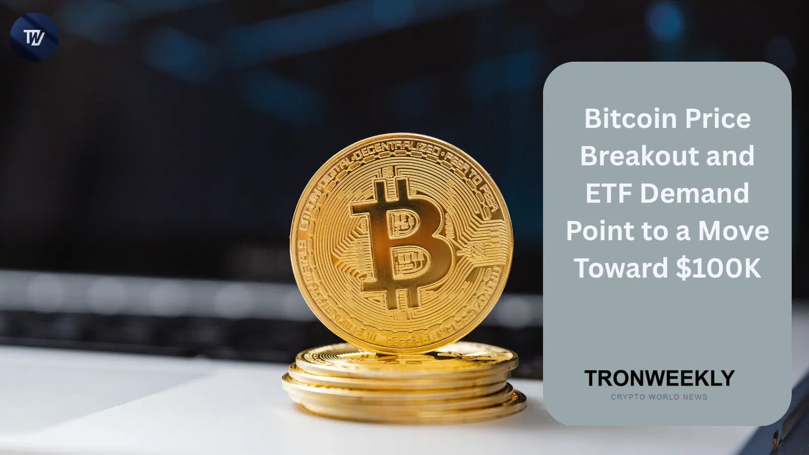 Bitcoin testuje opór na 83 tys. dolarów, a napływy do ETF-ów i sygnały wybicia napędzają spekulacje o 100 tys. dolarów